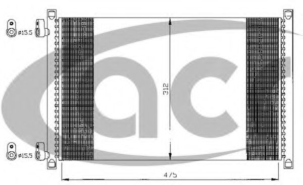 Конденсатор, кондиционер ACR 300091