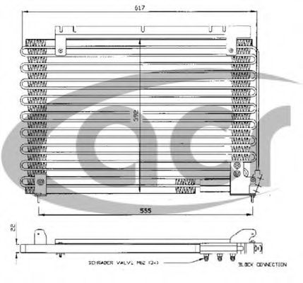 Конденсатор, кондиционер ACR 300241