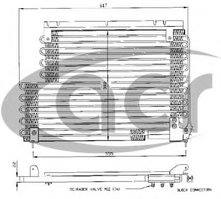 Конденсатор, кондиционер ACR 300242