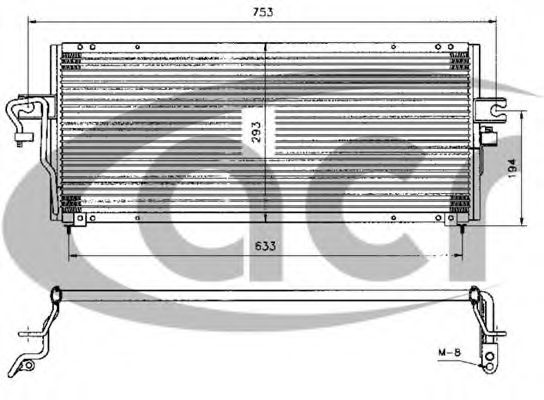 Конденсатор, кондиционер ACR 300257