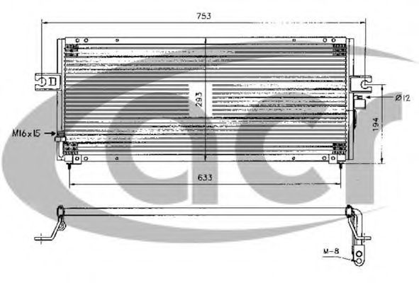 Конденсатор, кондиционер ACR 300275