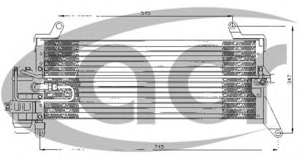 Конденсатор, кондиционер ACR 300293