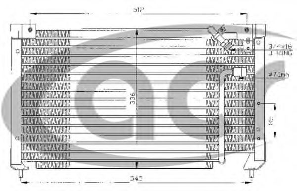 Конденсатор, кондиционер ACR 300317