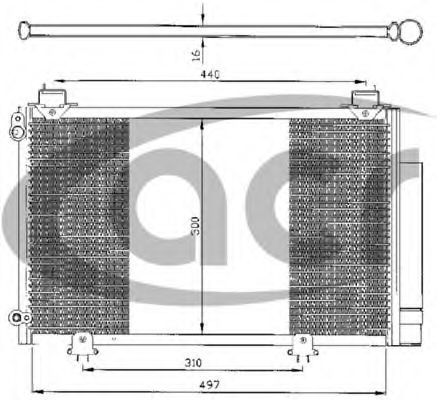Конденсатор, кондиционер ACR 300365