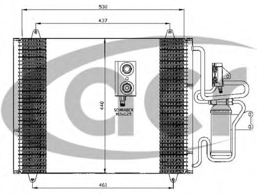 Конденсатор, кондиционер ACR 300460