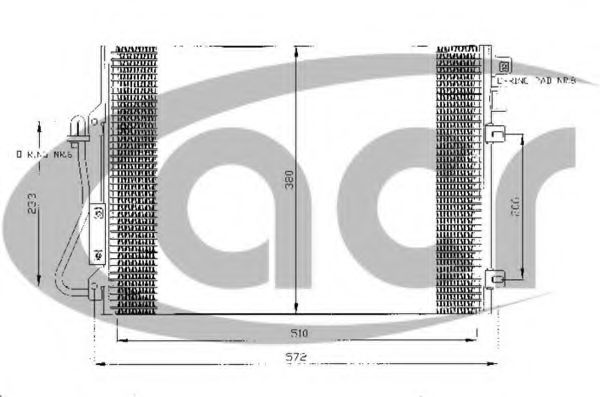 Конденсатор, кондиционер ACR 300477