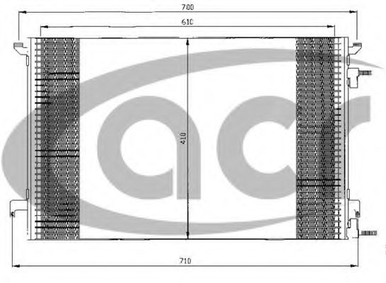 Конденсатор, кондиционер ACR 300512