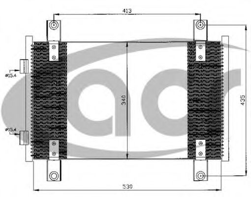 Конденсатор, кондиционер ACR 300543