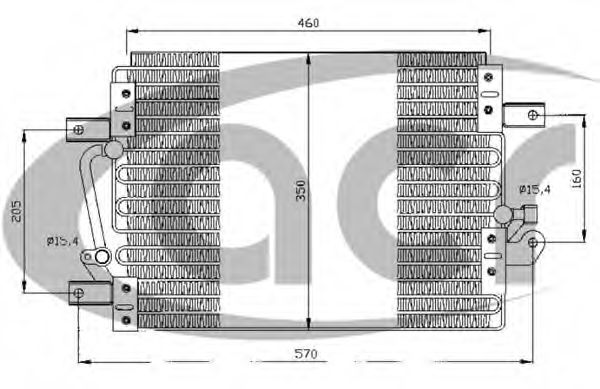 Конденсатор, кондиционер ACR 300548