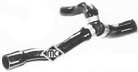 Шланг радиатора Metalcaucho 08382