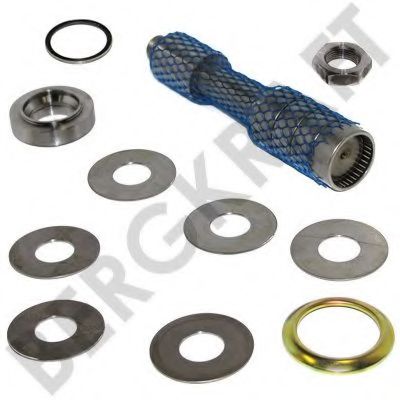 Ремкомплект, шкворень поворотного кулака BERGKRAFT BK8900732