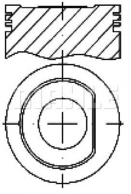 Поршень METAL LEVE P9133