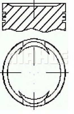 Поршень METAL LEVE P9122