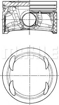 Поршень METAL LEVE P9311