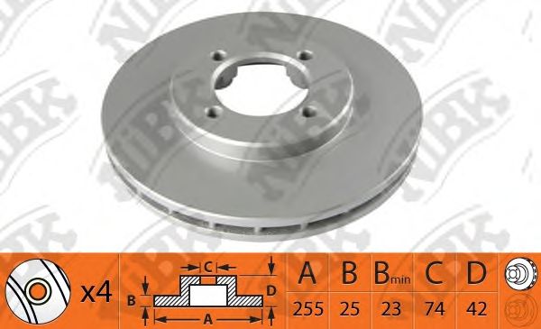 Тормозной диск MOUNTAIN TR135