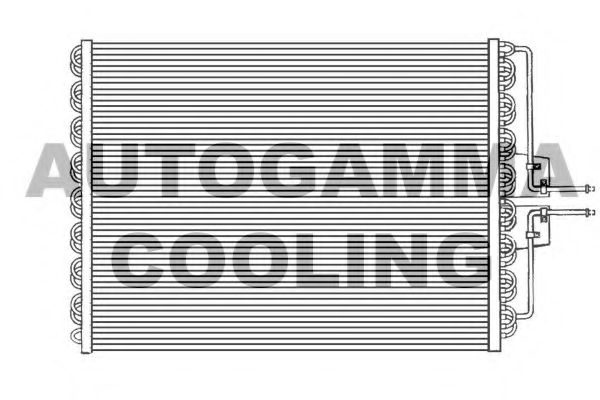 Конденсатор, кондиционер AUTOGAMMA 101805