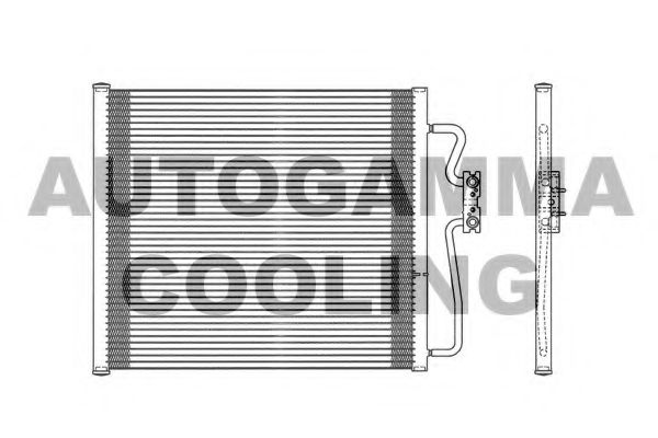 Конденсатор, кондиционер AUTOGAMMA 102615
