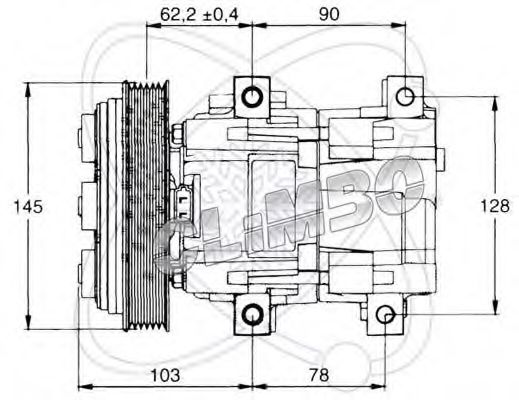 Компрессор, кондиционер ELECTRO AUTO 20V1011