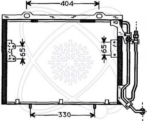 Конденсатор, кондиционер ELECTRO AUTO 30M0002