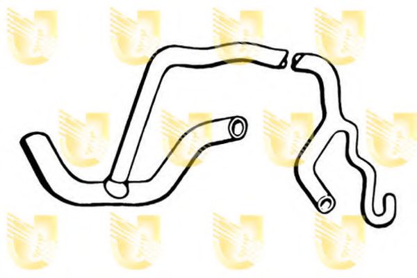 Шланг радиатора UNIGOM S1358