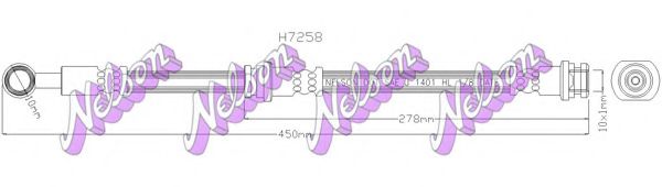 Тормозной шланг Brovex-Nelson H7258