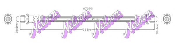 Тормозной шланг Brovex-Nelson H7295