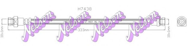 Тормозной шланг Brovex-Nelson H7438