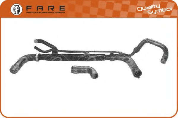 Шланг радиатора FARE SA 8775