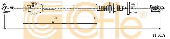 Тросик газа COFLE 11.0273