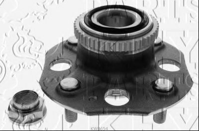 Комплект подшипника ступицы колеса KEY PARTS KWB654