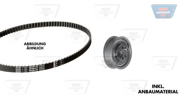 Комплект ремня ГРМ OPTIBELT KT 1135