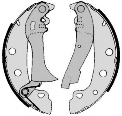 Комплект тормозных колодок BREMBO S 23 503