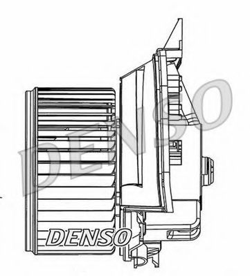 Вентилятор салона DENSO DEA20202