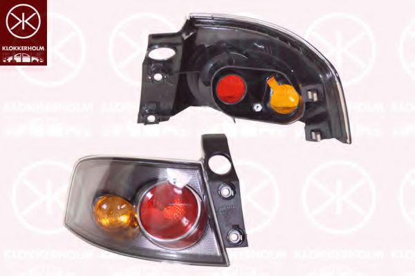 Задний фонарь KLOKKERHOLM 66090718