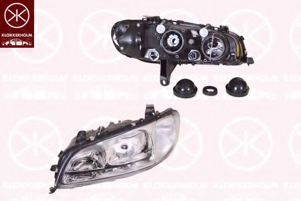 Основная фара KLOKKERHOLM 50400176