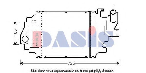 Интеркулер AKS DASIS 187004N