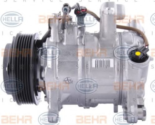 Компрессор, кондиционер BEHR HELLA SERVICE 8FK 351 100-101