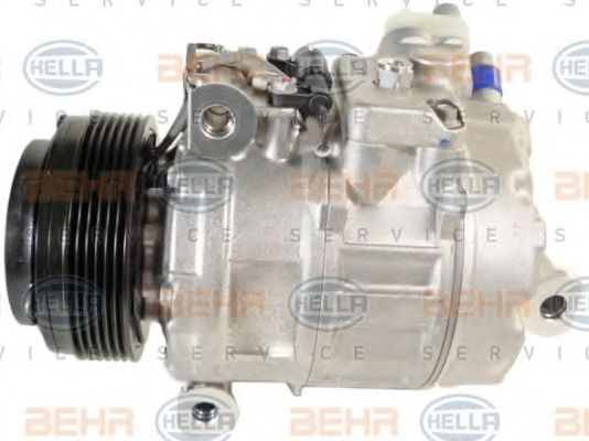 Компрессор, кондиционер BEHR HELLA SERVICE 8FK 351 108-491