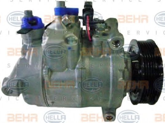 Компрессор, кондиционер BEHR HELLA SERVICE 8FK351110381