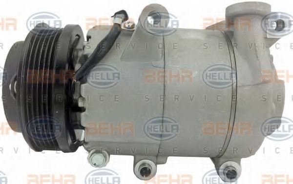 Компрессор, кондиционер BEHR HELLA SERVICE 8FK 351 113-971