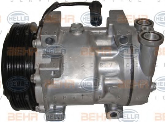 Компрессор, кондиционер BEHR HELLA SERVICE 8FK 351 127-731