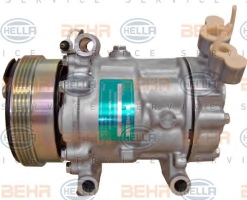 Компрессор, кондиционер BEHR HELLA SERVICE 8FK 351 316-021