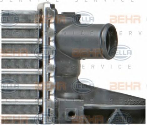 Радиатор, охлаждение двигателя BEHR HELLA SERVICE 8MK376714364