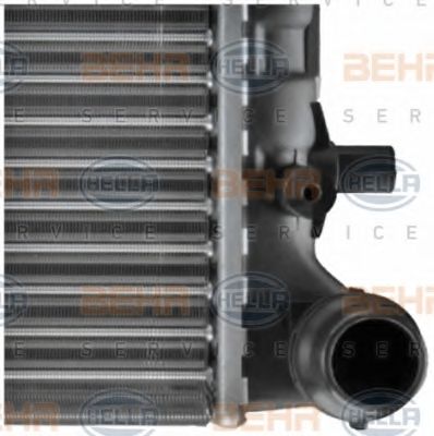 Радиатор, охлаждение двигателя BEHR HELLA SERVICE 8MK376716614