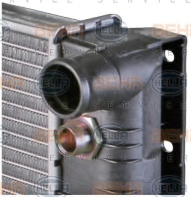 Радиатор, охлаждение двигателя BEHR HELLA SERVICE 8MK376726761