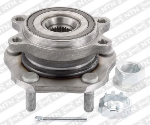 Комплект подшипника ступицы колеса SNR R168.116