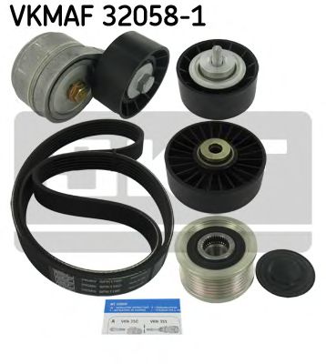 Поликлиновой ременный комплект SKF VKMAF 32058-1