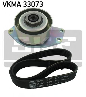 Поликлиновой ременный комплект SKF VKMA 33073