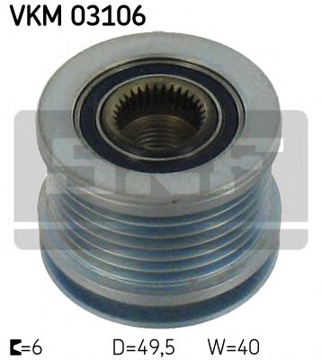 Механизм свободного хода генератора SKF VKM 03106