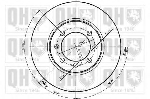 Тормозной диск RAYBESTOS 9826